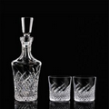 Waterford House of Waterford Wild Atlantic Way Decanter & Rock Glasses S/3